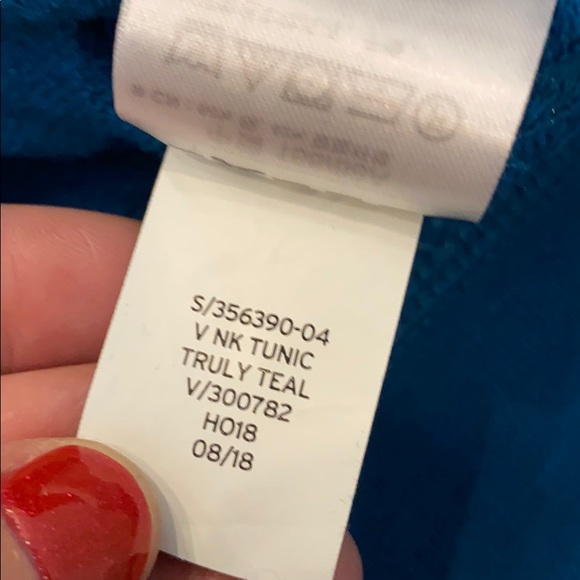 Gap teal oversized sweatshirt - Picture 6 of 7